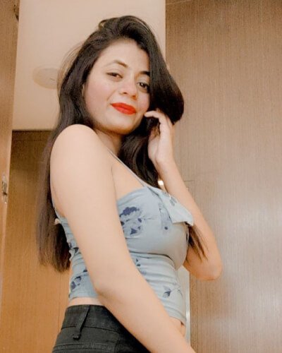 High-class companion in a modern setting